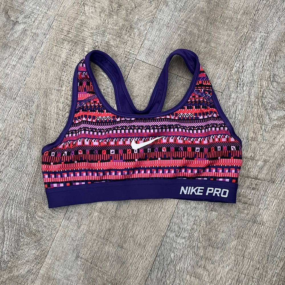 colorful sports bra